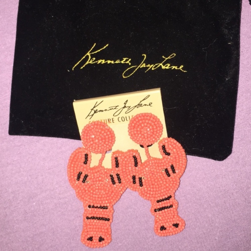 Kenneth Jane lane corral lobster clip earrings